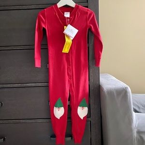 3t Hanna Andersson Santa Union Suit
